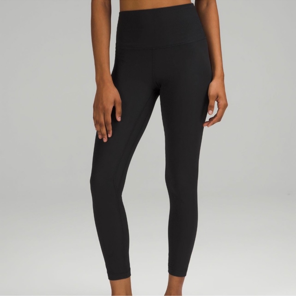 Lululemon Align Ribbed High Rise Pant 25” size 4